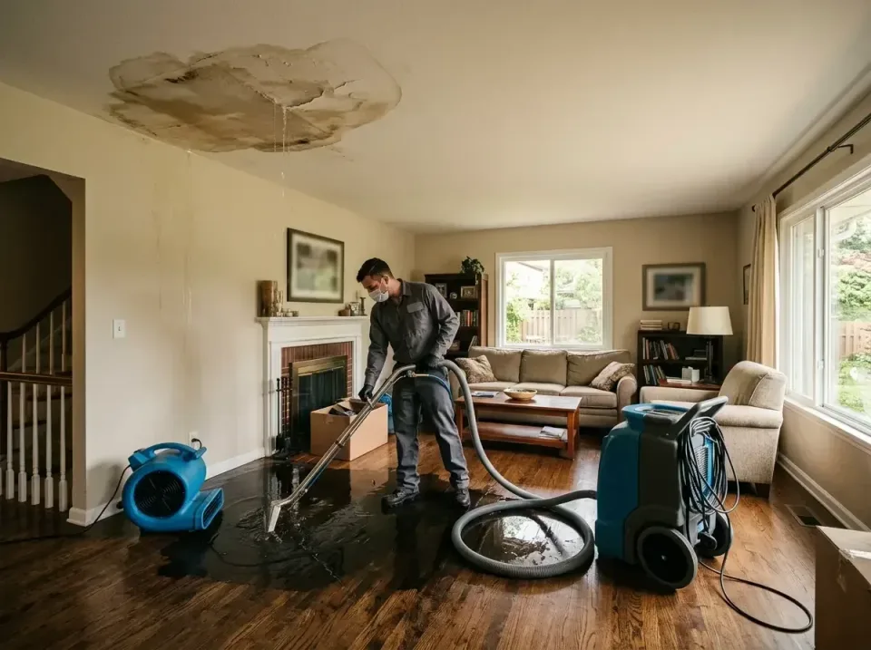 attic-pipe-burst-ceiling-drip-008 — frequently asked questions, Water Damage Restoration & Carpet Care in Bishop, CA